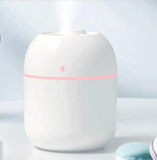 250ML USB Mini Air Humidifier Aroma Essential Oil Diffuser for Home Car Ultrasonic Mute Mist Maker Diffuser with LED Color Lamp